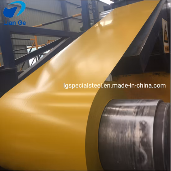 (GI, GL, PPGI, PPGL) Fabricação de bobina de aço galvanizado pré-pintado com revestimento colorido